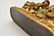 RIDING LION VAISHRAVANA GILT BRONZE BUDDHA STATUE - 11