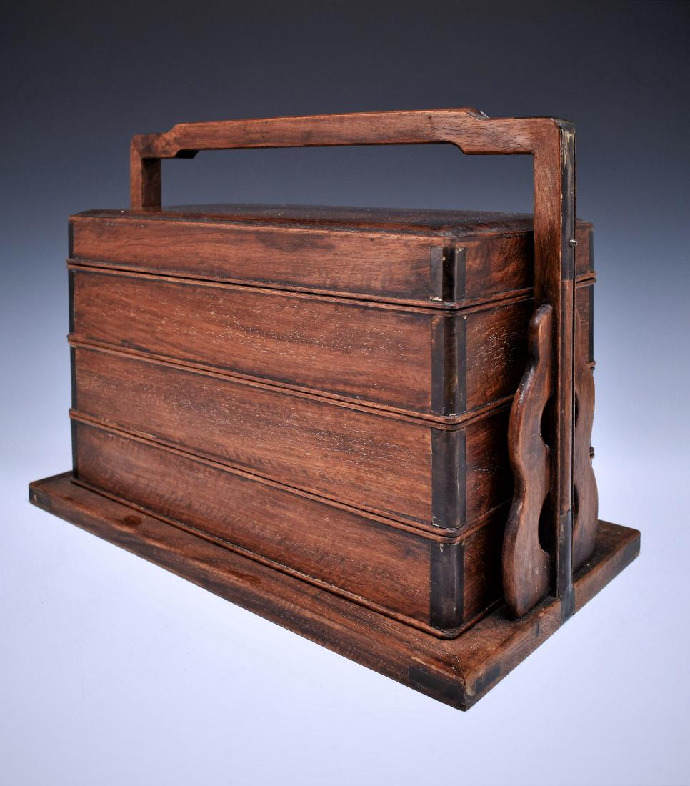 CHINESE HUANGHUALI THREE TIERS LUNCH BOX (1 of 11)