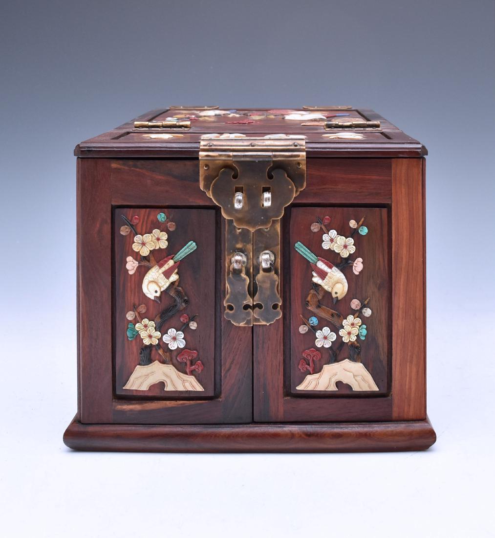 HUANGHUALI INLAID JEWELRY CHEST (1 of 16)