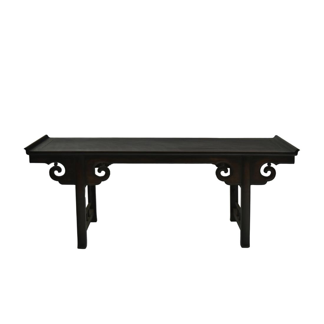CHINESE ZITAN FLARED TOP ALTAR TABLE (1 of 11)