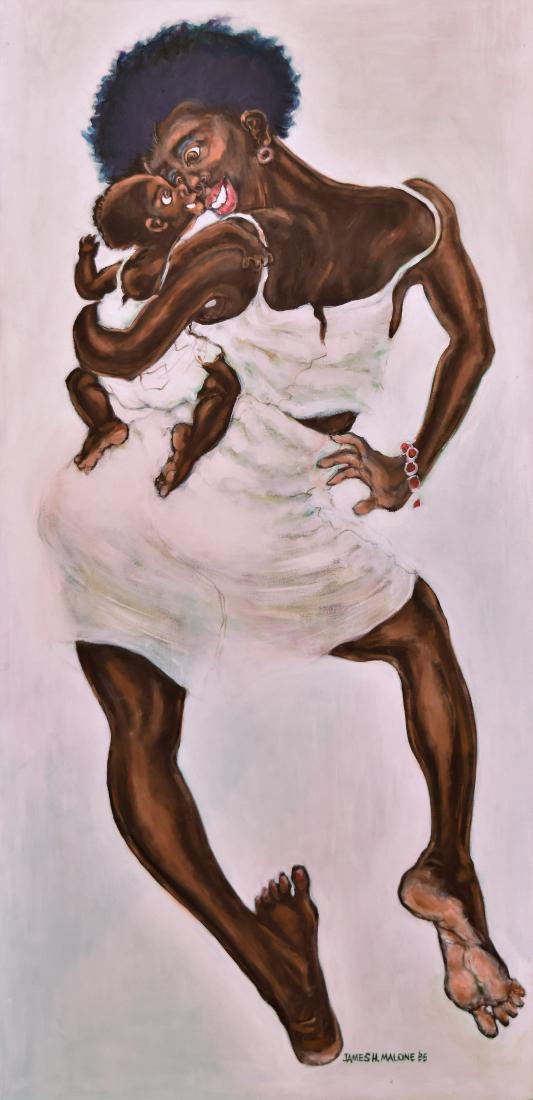 JAMES H MALONE, MOTHER & CHILD, 1995 (1 of 10)