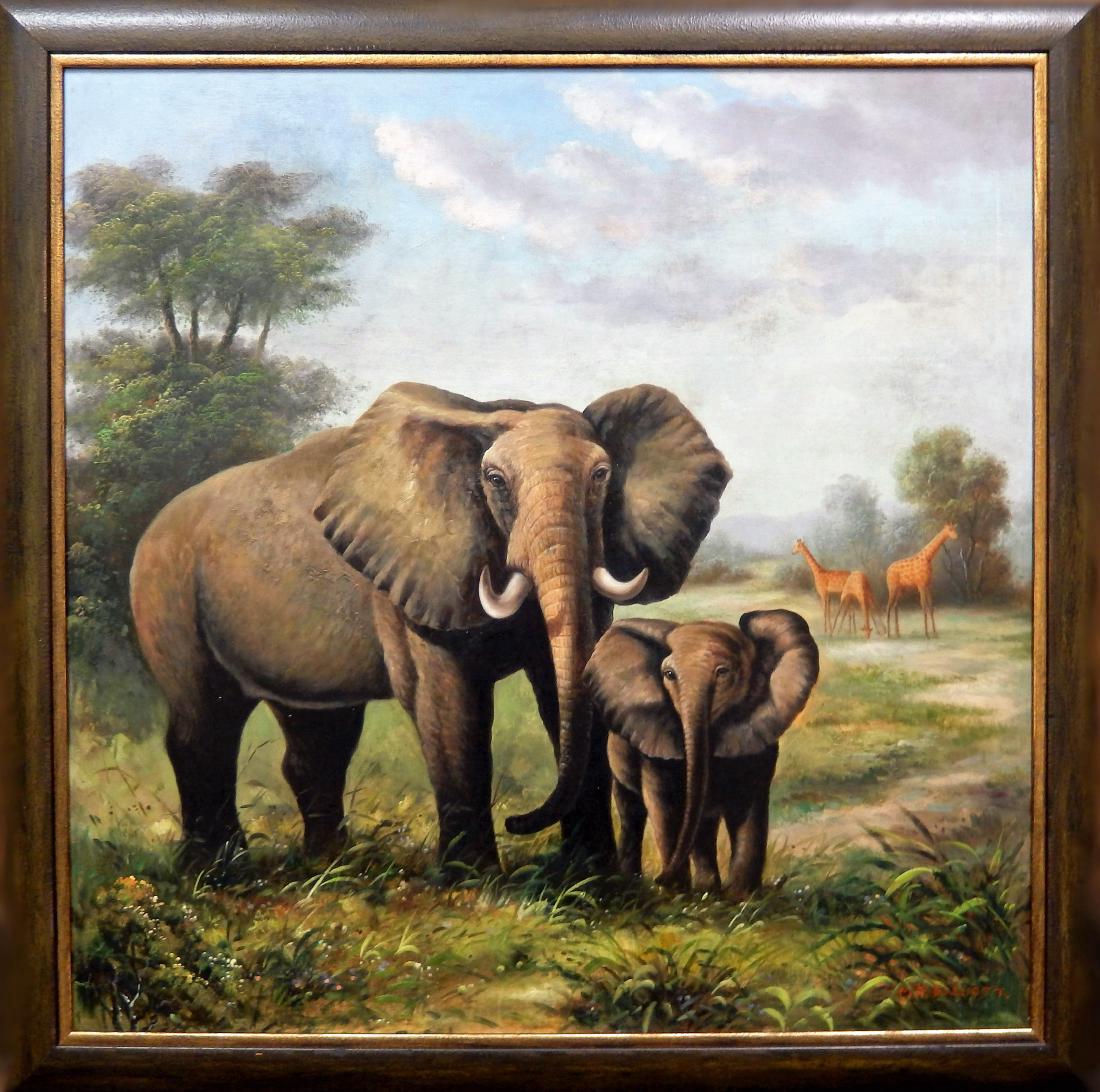 MP ELLIOT, ELEPHANTS & GIRAFFES (1 of 1)