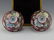 FINE PAIR PURPLE GROUND ENAMEL BOWL IN ORIGINAL BOX - 3