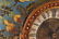 CHINESE GILT BRONZE CLOISONNE LOTUS CLOCK - 3