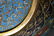 CHINESE GILT BRONZE CLOISONNE LOTUS CLOCK - 8