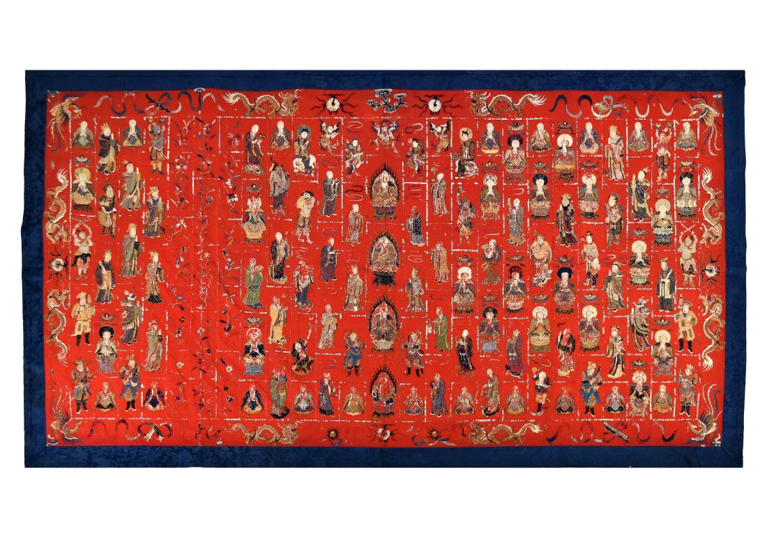 18TH C JIASHA BUDDHIST MONK'S ROBE (1 of 12)