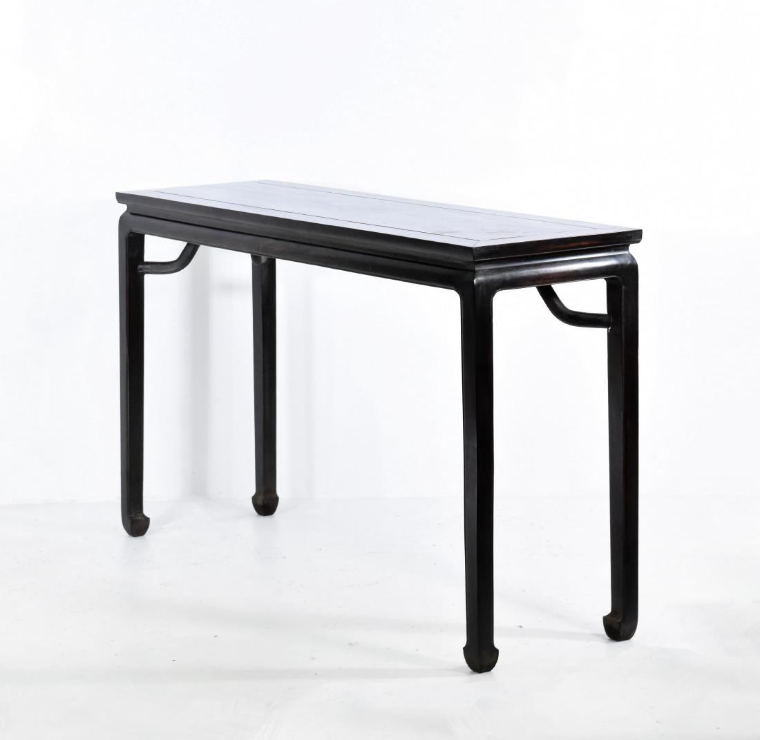 18/19TH C CHINESE ANTIQUE ZITAN WAISTED PAINTING TABLE (1 of 19)