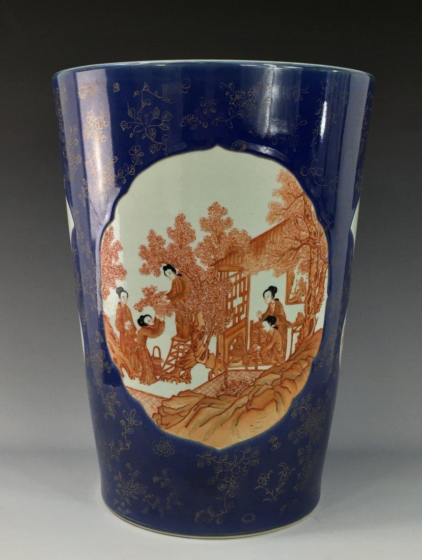 A LARGE CHINESE 18/19TH C TALL FISH POND (1 of 9)