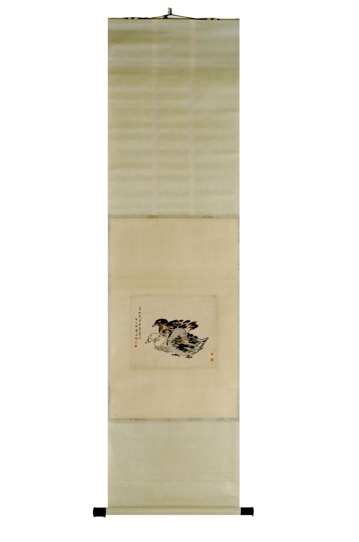 CHINESE DUCKS PAINTING SCROLL (1 of 10)