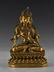 15TH C MING GILT BRONZE BUDDHA OF VAJRAPANI CHITTA - 2
