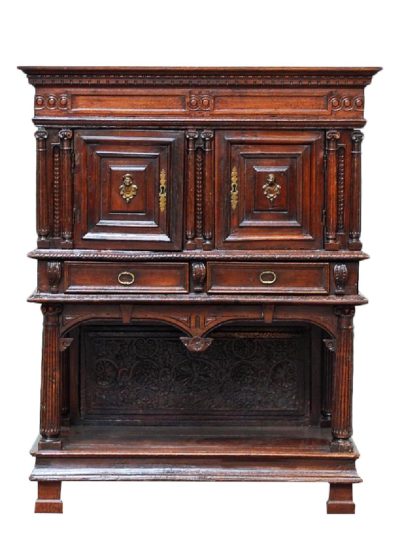 FRENCH OAK CABINET (1 of 1)