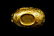 18TH C QIANLONG SOLID GOLD SNUFF BOTTLE IN DEER RELIEF - 11