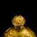 18TH C QIANLONG SOLID GOLD SNUFF BOTTLE IN DEER RELIEF - 8