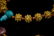 19TH C CHINESE QING GOLD PRAYER BEADS BRACELET - 7