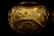 18TH C QING DYNASTY PAIR GILT BRONZE CHESS JARS - 17