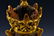 LARGE MING GILT BRONZE SEATED BUDDHA - 17