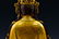 LARGE MING GILT BRONZE SEATED BUDDHA - 18