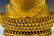 LARGE MING GILT BRONZE SEATED BUDDHA - 20