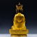 LARGE MING GILT BRONZE SEATED BUDDHA - 2