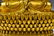 LARGE MING GILT BRONZE SEATED BUDDHA - 8