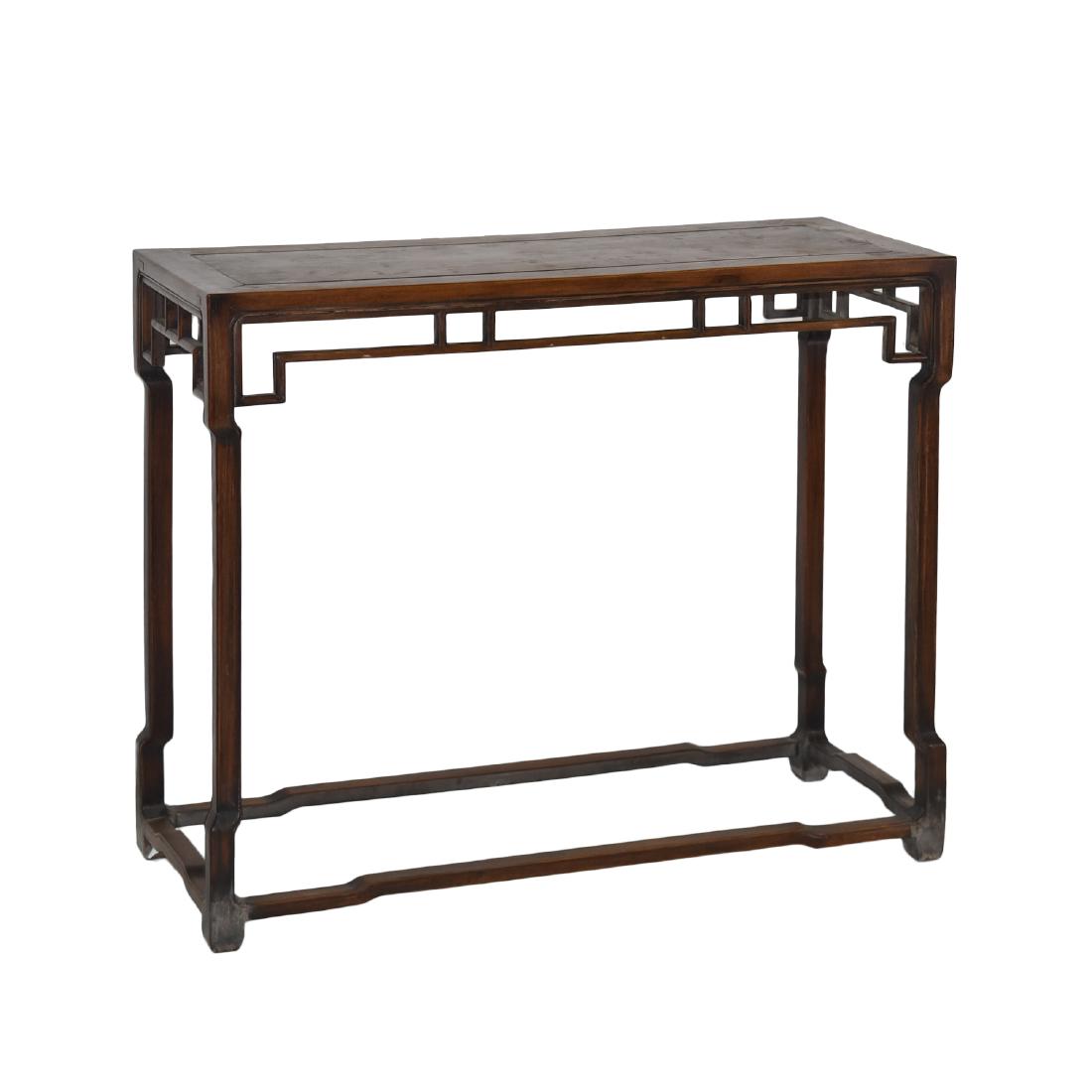 17/18TH C HUANGHUALI ALTAR TABLE WITH HOOFED GALLERIES (1 of 11)