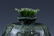 QING CHINESE GREEN JADE COVERED TRIPOD CENSER - 15