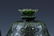 QING CHINESE GREEN JADE COVERED TRIPOD CENSER - 6