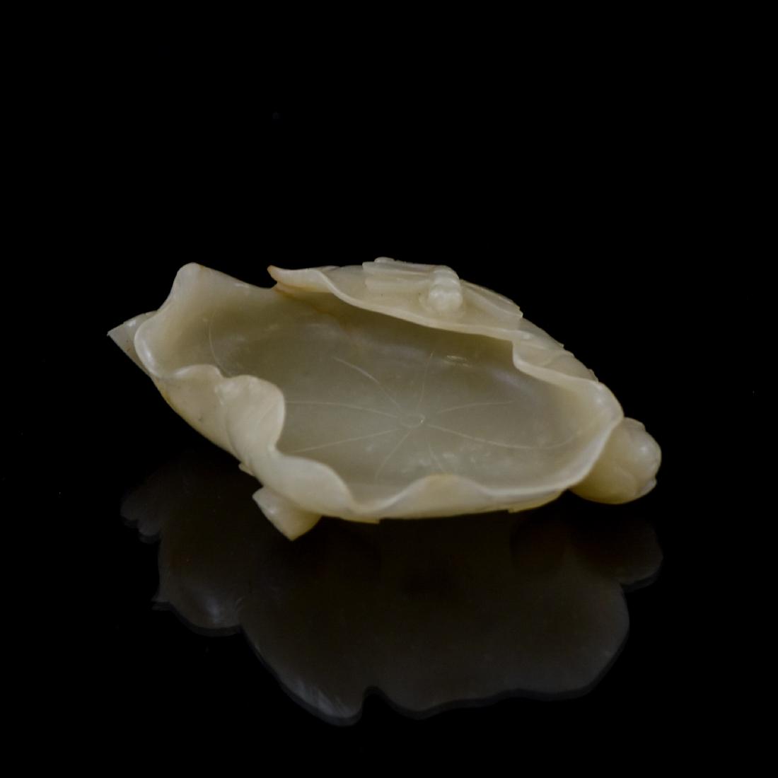 CHINESE JADE DOUBLE GOURD BRUSH WASHER (1 of 9)