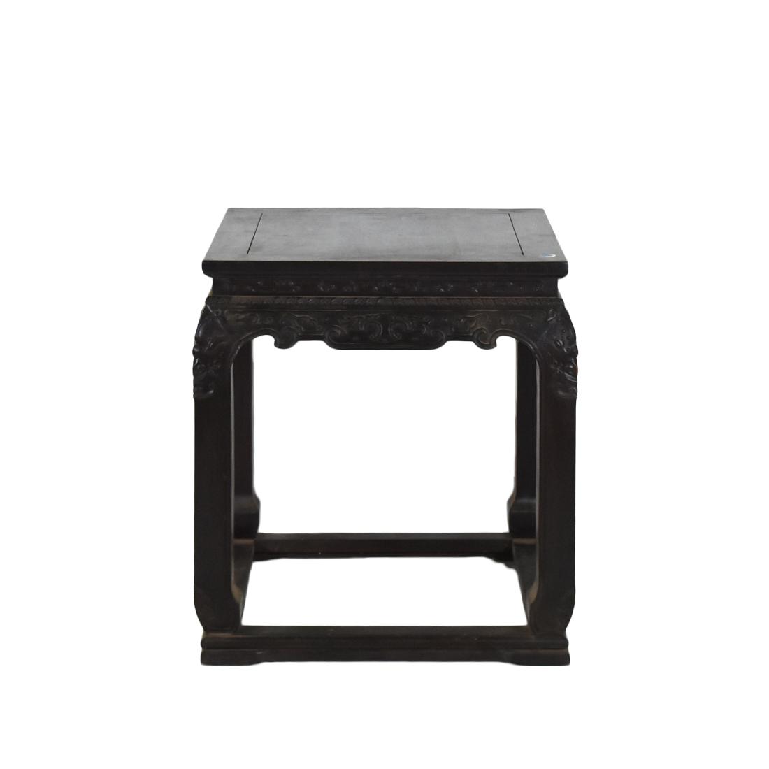 ANTIQUE CHINESE ZITAN STAND (1 of 7)