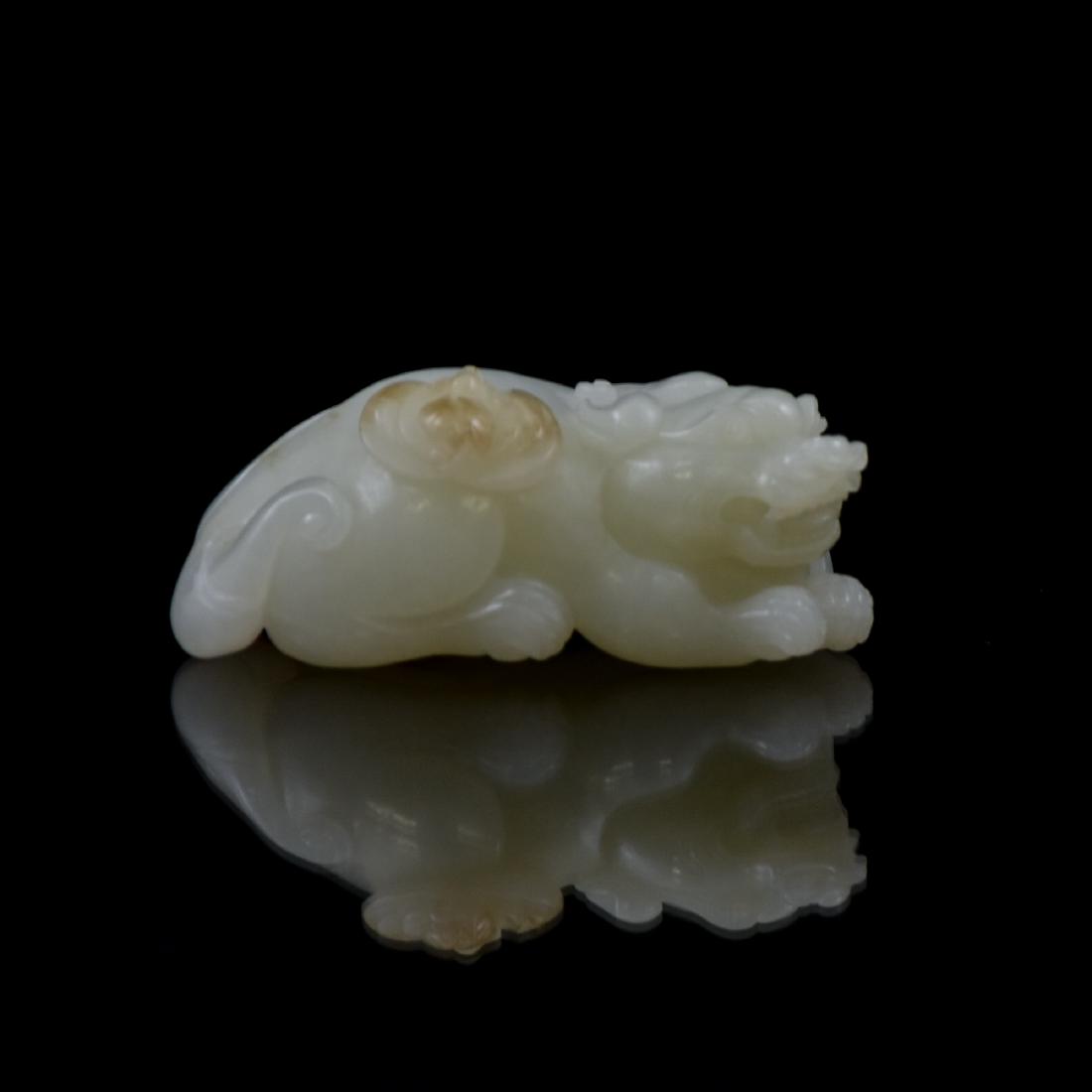 CHINESE JADE QILIN & LINGZHI (1 of 1)