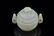 CHINESE WHITE JADE COVERED CENSER - 6