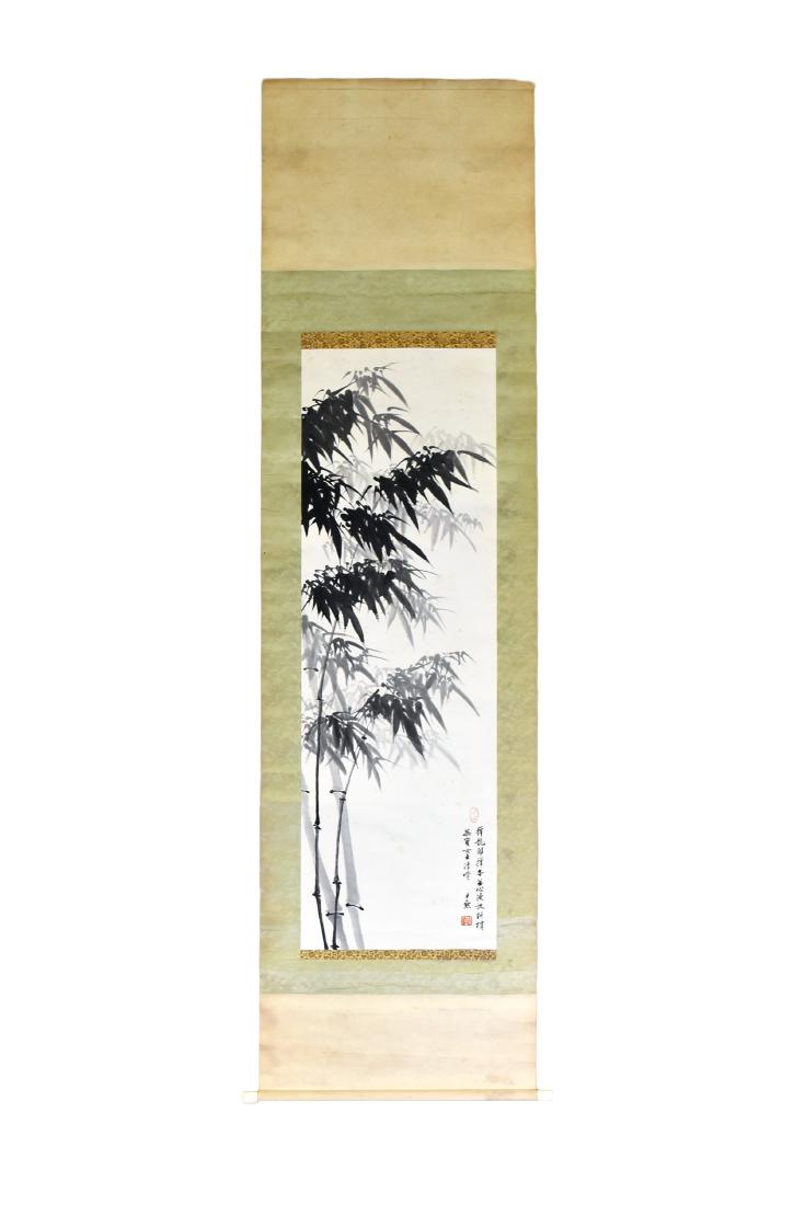 CHINESE PAINTING SCROLL OF BAMBOO (1 of 9)