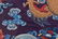 18TH C EMBROIDERY SILK IMPERIAL DRAGON RANK BADGE - 8