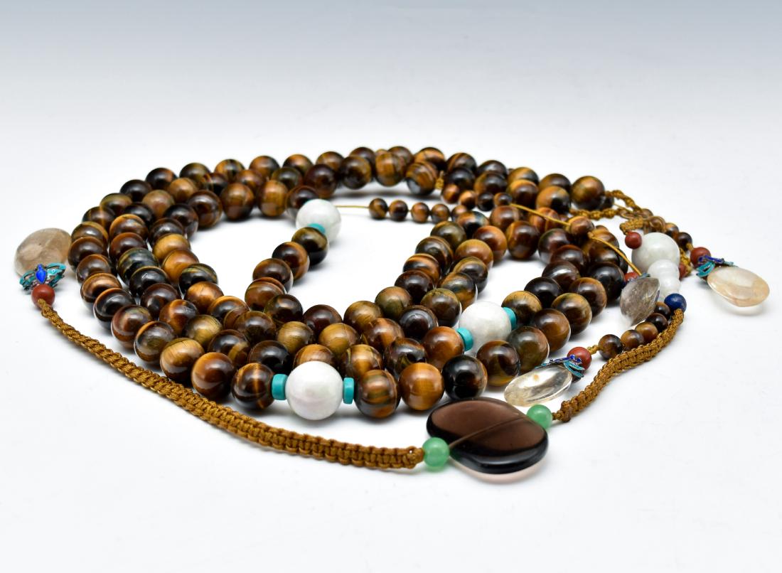 QING AGATE CHAOZHU COURT NECKLACE (1 of 9)