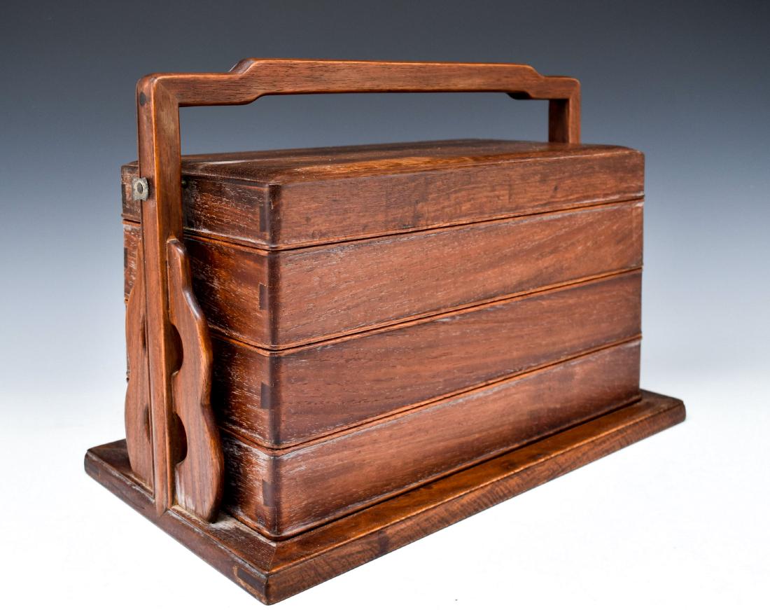 CHINESE HUANGHUALI THREE TIERS LUNCH BOX (1 of 8)