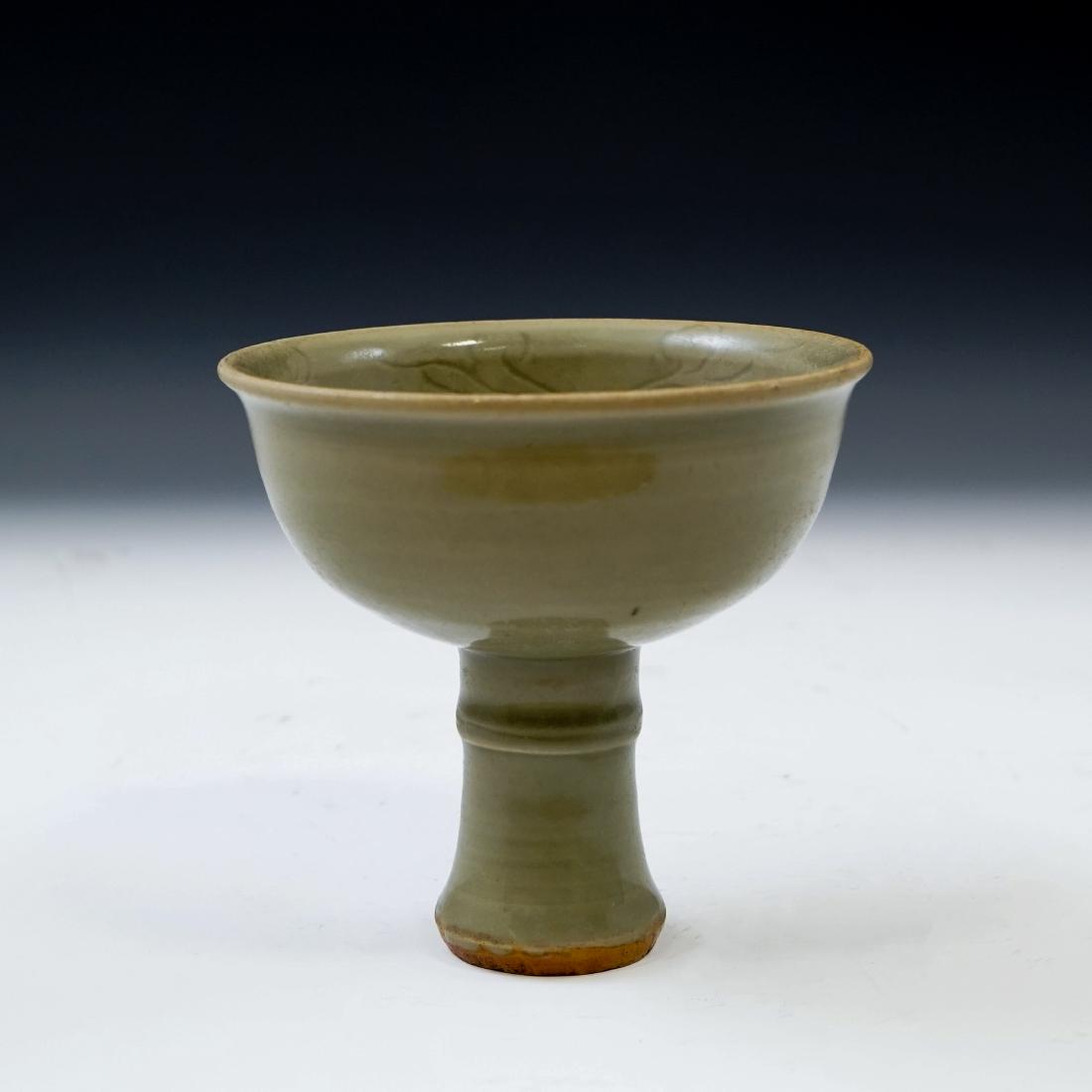 MING LONGQUAN CELADON HIGH BOWL (1 of 6)