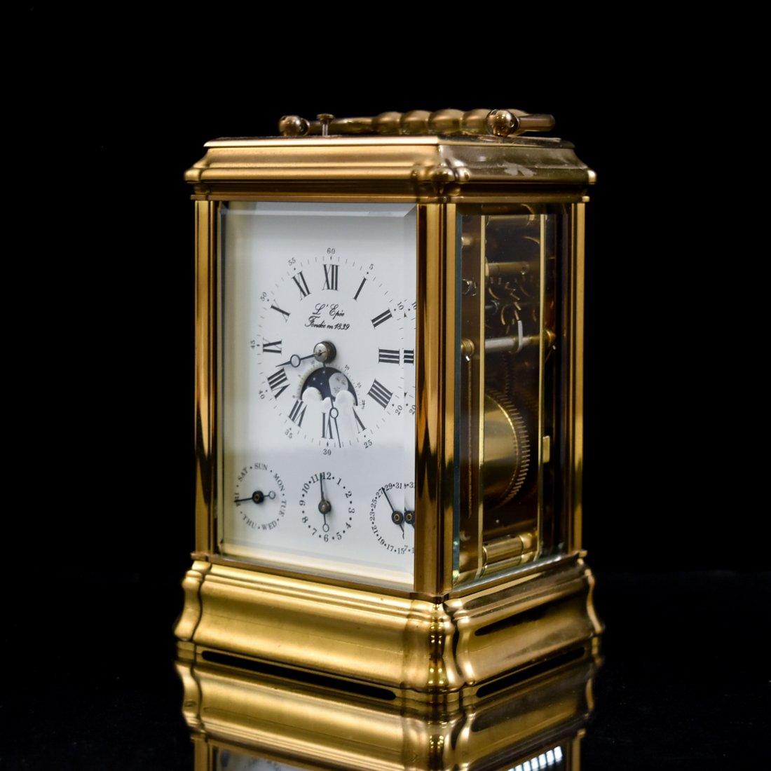L' Epee Carriage Clock