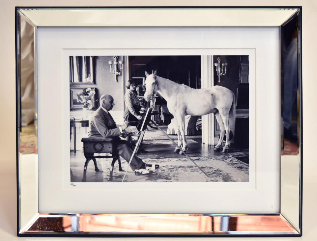 "PONY PAINTER" PHOTOGRAPH IN FRAME (1 of 8)
