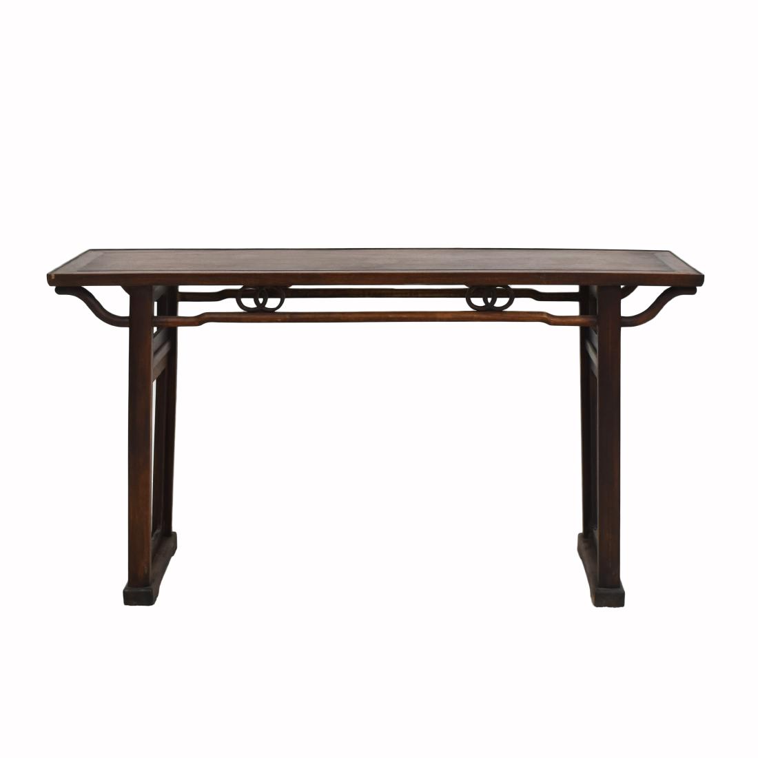 18TH C CHINESE ALTAR TABLE WITH BI COIN MOTIF (1 of 12)