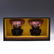 PAIR OF YONGZHENG ENAMEL RUBY RED BOWLS IN BOX