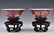 PAIR OF YONGZHENG ENAMEL RUBY RED BOWLS IN BOX - 2