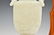 PR OF WHITE JADE HANGING VASES - 6