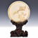 CARVED JADE LANDSCAPE TABLE SCREEN - 3