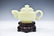 JADE TEA POT IN WOODEN BOX - 2