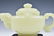 JADE TEA POT IN WOODEN BOX - 3
