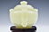 JADE TEA POT IN WOODEN BOX - 9
