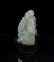 FINE CARVED CHINESE JADE MOUNTAIN LANDSCAPE ON STAND - 5