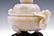 JADE LIDDED TRIPOD CENSER ON STAND - 10