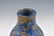 LAPIS LAZULI DOUBLE GOURD VASE & STONES INLAID ON STAND - 5