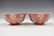 PAIR QIANLONG BAJIXIANG MOTIF RED BOWLS - 12